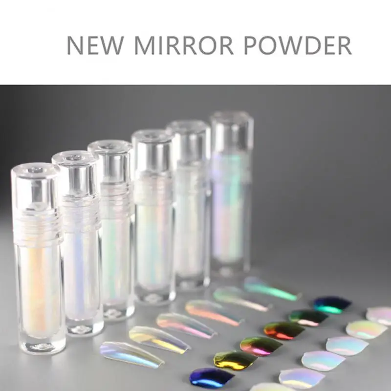 Nail Powder Rich Colors Aurora Pigment Nail Art Nail Gel Polishing Paint Full Color Universal Mirror Dirty Powder Long-lasting