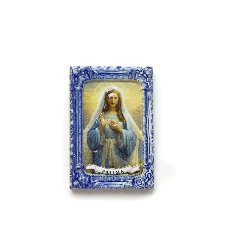 

Fatima Image Travel Commemorative Creative Decoration Crafts Magnetic Refrigerator Sticker