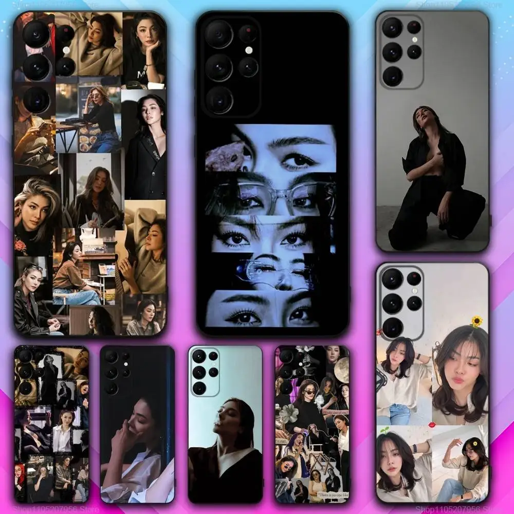 

P-Peraya blank Malisorn Phone Case For Samsung S30,S25,S24,S23,S22,S21,S20,Fe,Lite,5G,Ultra,Plus Black Cover