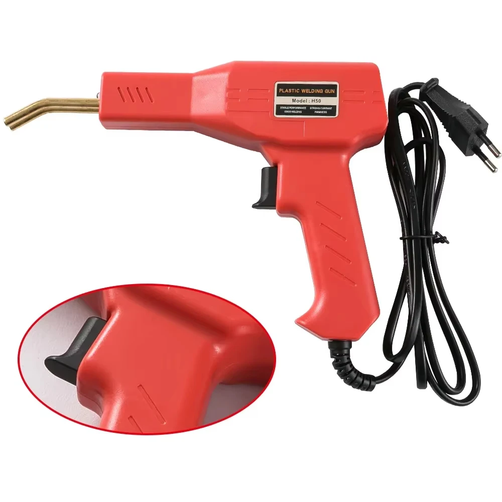Soldering Iron for Plastic Staple PVC Repairing Machine Car Bumper Repair Tools Hot Stapler Plastic Welder Gun Welding Machine