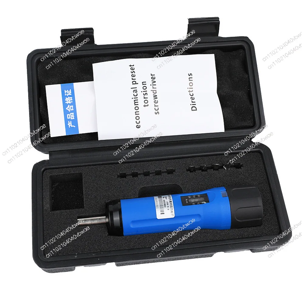 Preset torque screwdriver torque screwdriver adjustable manual idling torque meter