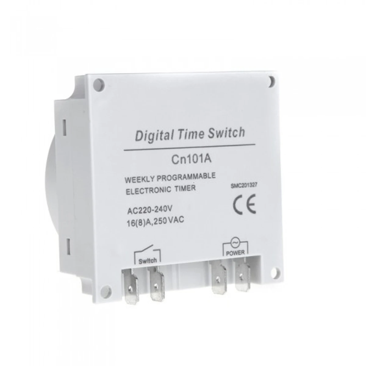 

Digital Timer 240V 16A Programmable Mini for Lights Electrical Auto ON 1.2V LCD Backup Memory CMOS Chip 24H