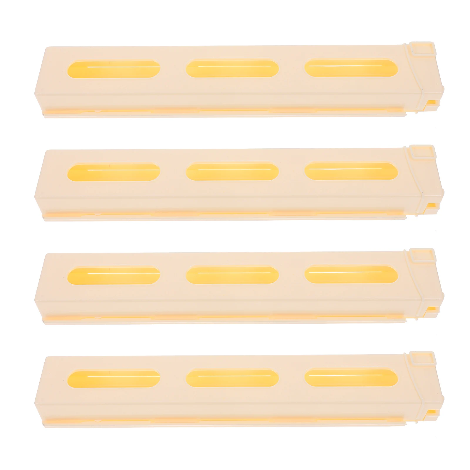 

4pcs Domino Train Accessories Building Toy Clips Extension Slot Trains Plastic Game Prop Sturdy Kids Gifts Birthday Party