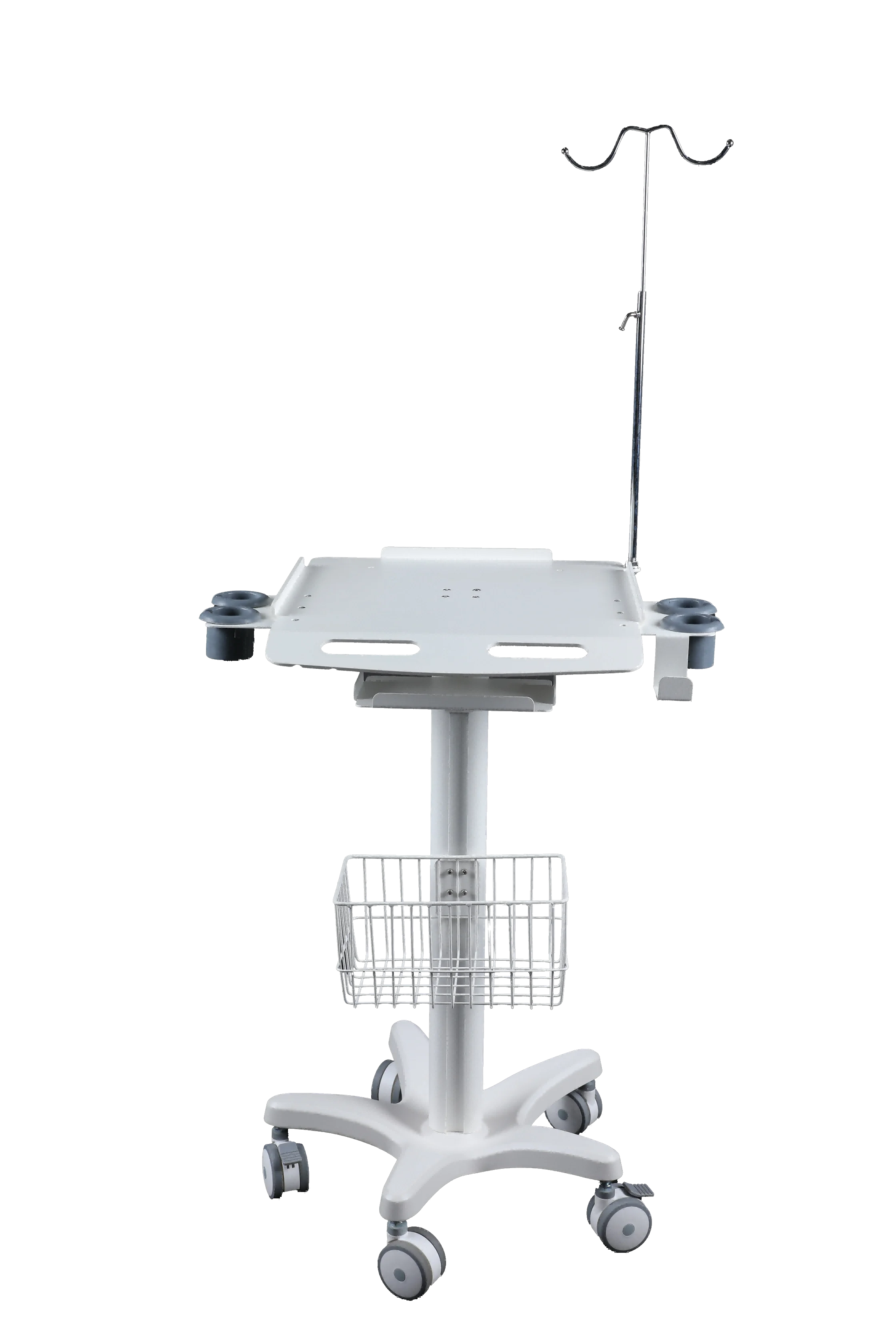 Easy To Transfer Medical Products, Extremely Practical, Medical Trolley with Infusion Rack