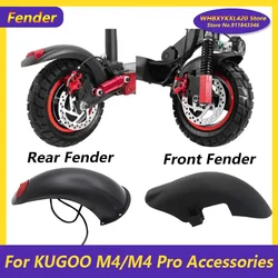 For KUGOO M4/M4 Pro Accessories 10 Inch Rear Mudguard Bracket with Taillight Electric Scooter Mud Fender Guard Skateboard