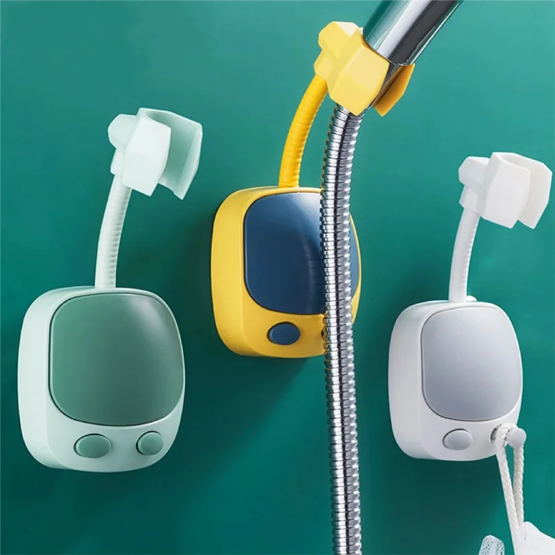 ABKW-حمام قابل للتعديل حامل رأس الدش قوس قاعدة مجانية المنزلية لكمة دش الملحقات