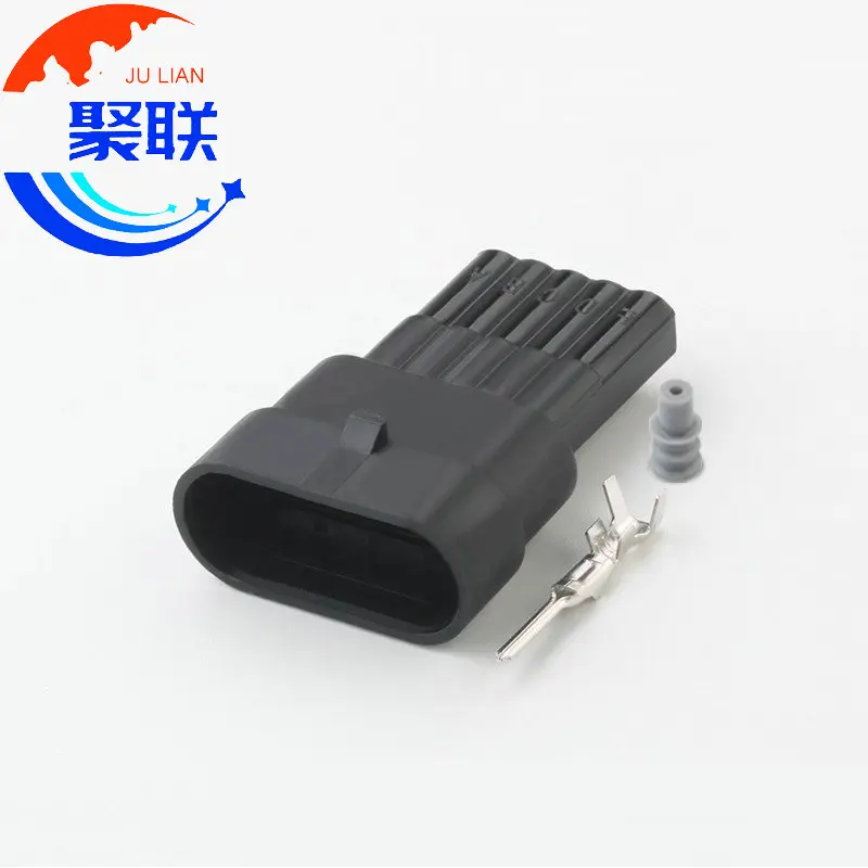 1Set 5Pin 12162830 automotive waterproof High Energy Ignition Coil built-in Igniter connector Throttle plug  For GM