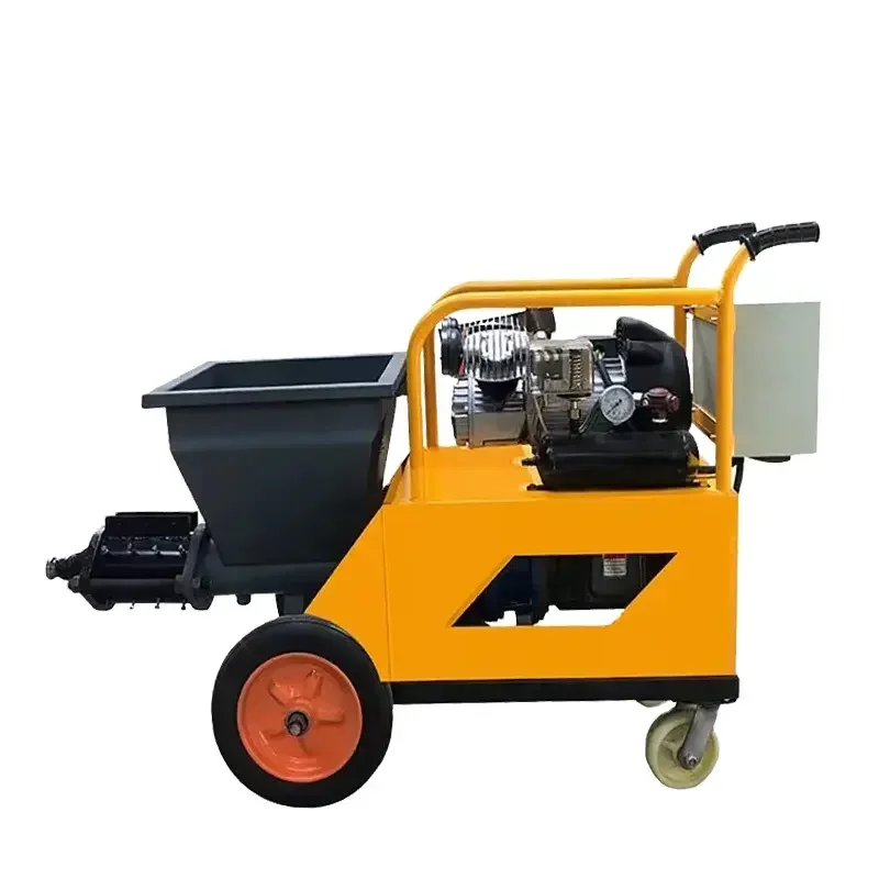 Fully automatic air painting external wall insulation mortar spraying machine, small electric