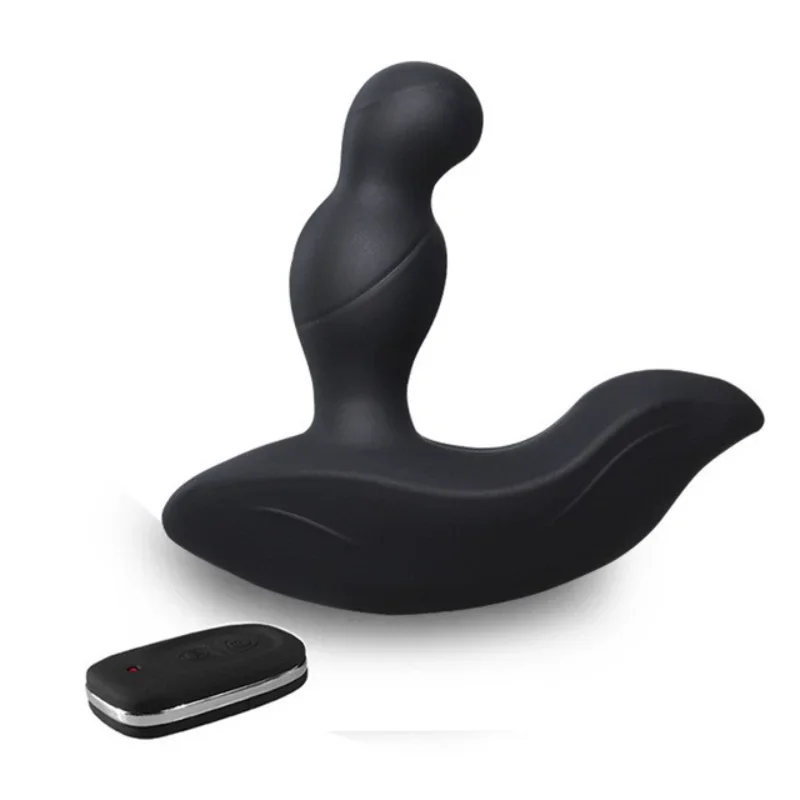Male Prostate Massager 3-Mode Butt Plug Vibrator for Men Women Vibrating Rotation Anal Plug Adult Sex Toys Wireless Prostate Toy