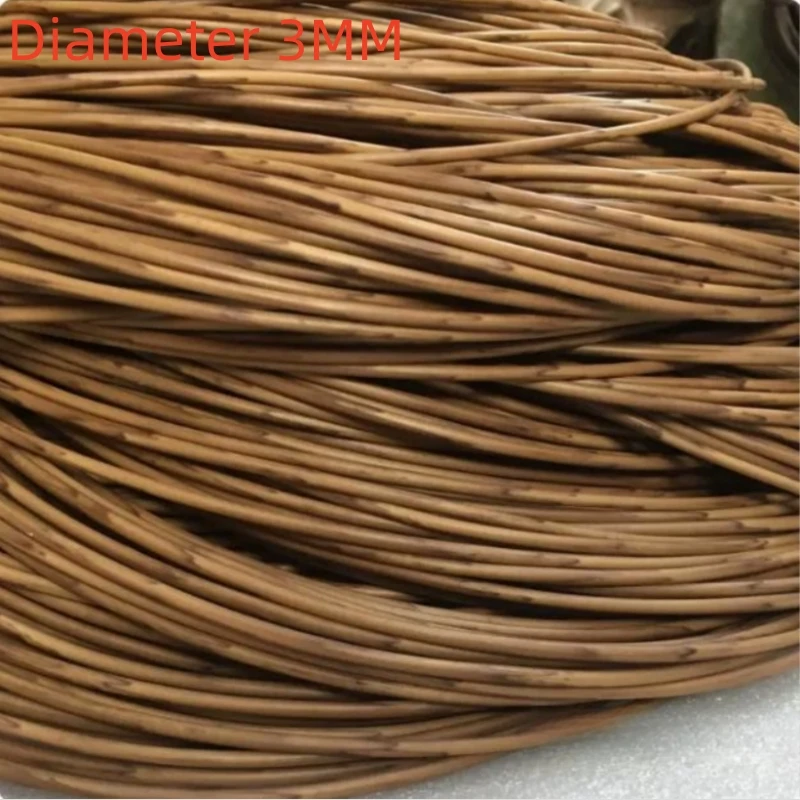 10M 2.5MM DiameterPlastic Imitation Rattan Weaving Material DIY Handicraft Furniture Table Chair Curtain Repair Accessories