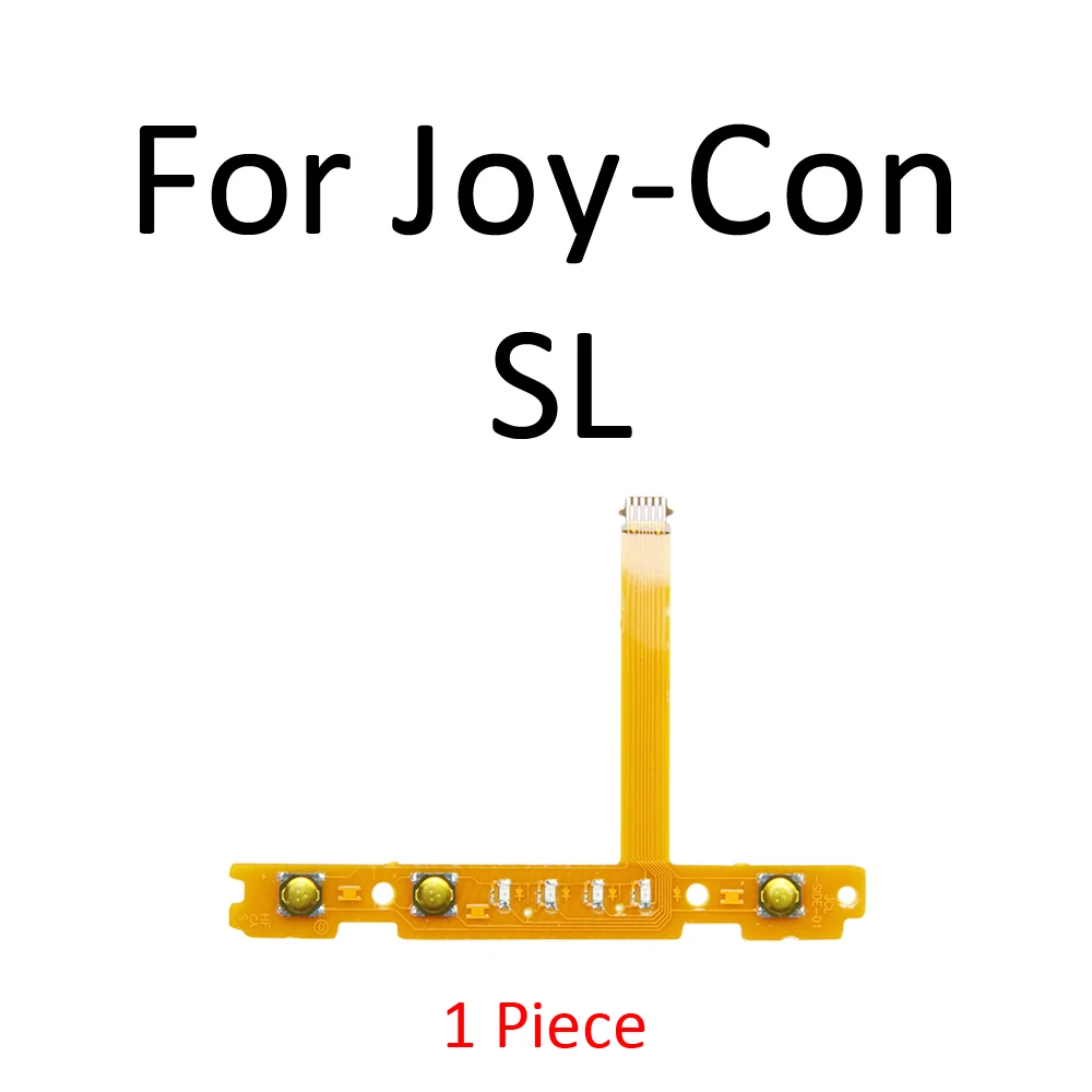 زر يسار يمين حجم الطاقة ON OFF مفتاح L SL ZR ZL SR شريط التحكم الكابلات المرنة لنينتندو سويتش لايت Joy-Con Joycon NS