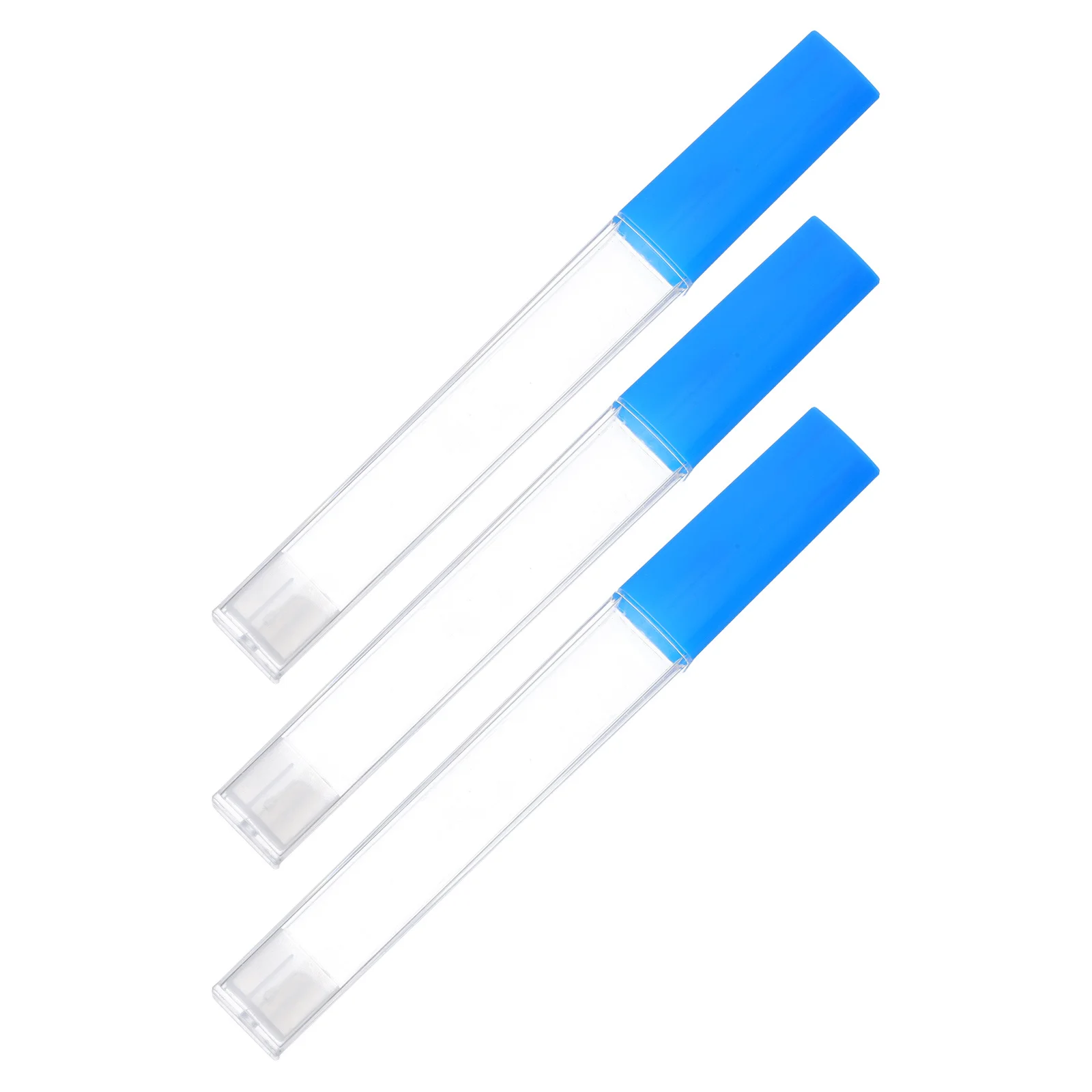 

3Pcs Thermometer Protective Cover Convenient Access Multifunctional Storage Solution Glass Oral Holder Thermometer Storage Box