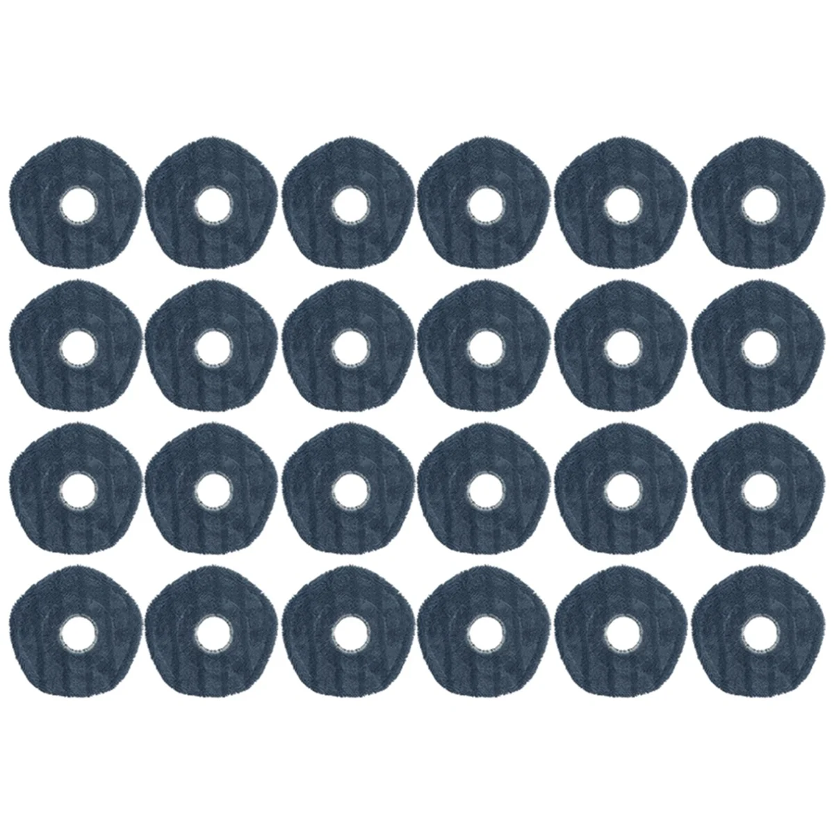 

24pcs Fit for X10 Pro Omni Robot Vacuum Replacement Parts Mop Cloth Accessories Spare Parts