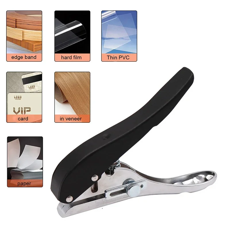 3mm/4mm/5mm/6mm/8mm/10mm Hole Punch Aperture Round Punch Pliers Credit Paper Photo Card Corner Round Plier Paper Cutter