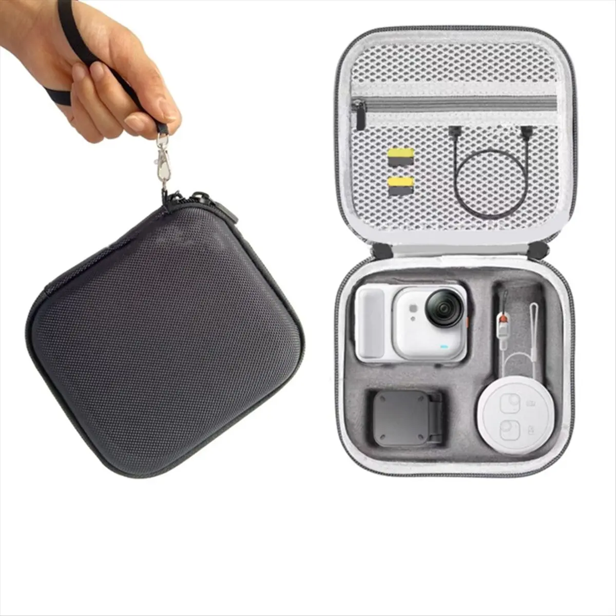 DT815 Mon.For GO Ultra Camera Carrying Case Travel Bag Protective Handbag Storage Box for Standard Bundle Accessories
