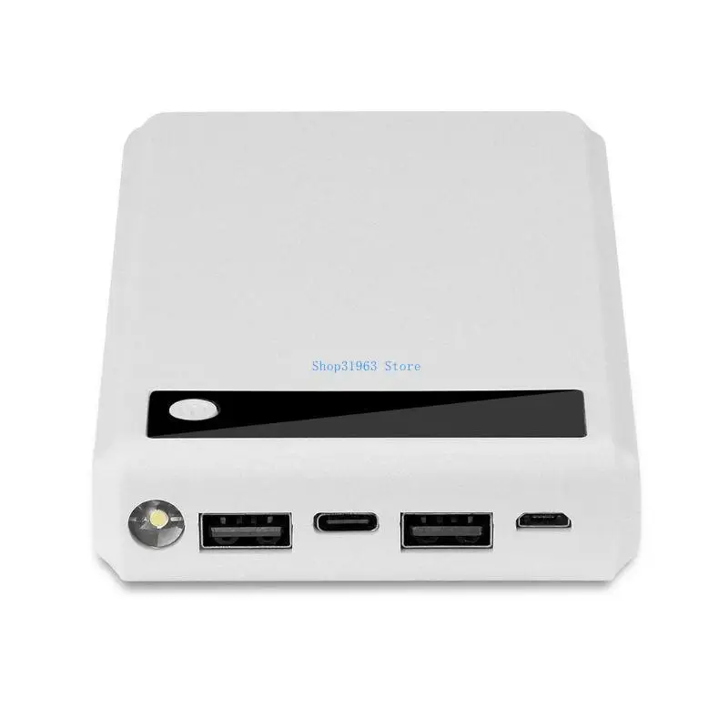 

L4MA Fast Charging 18650 USB Type C 5V Cases Battery Storage Box