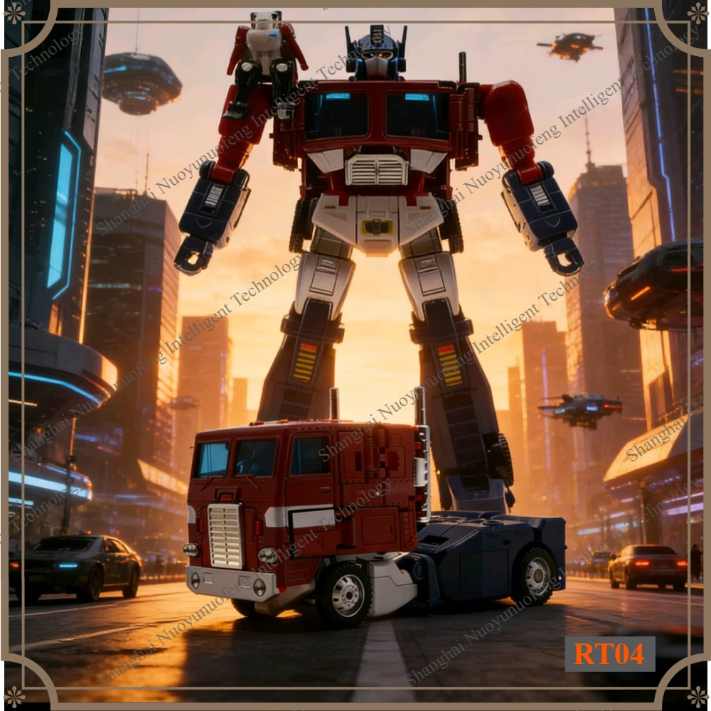 IN STOCK Transformed toys 18cm RT04 RT-04 Supere Mp60 Ko OP Alloy Chimney Revised Edition Action Figure Model Toy