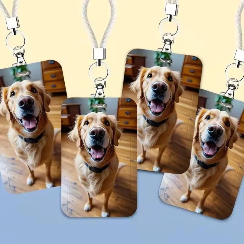 High Definition Printing ID Cards Holders Custom And Lanyard Badge PVC Holder Personal Tailor Your Own Photo Company Logo Custom - view 6