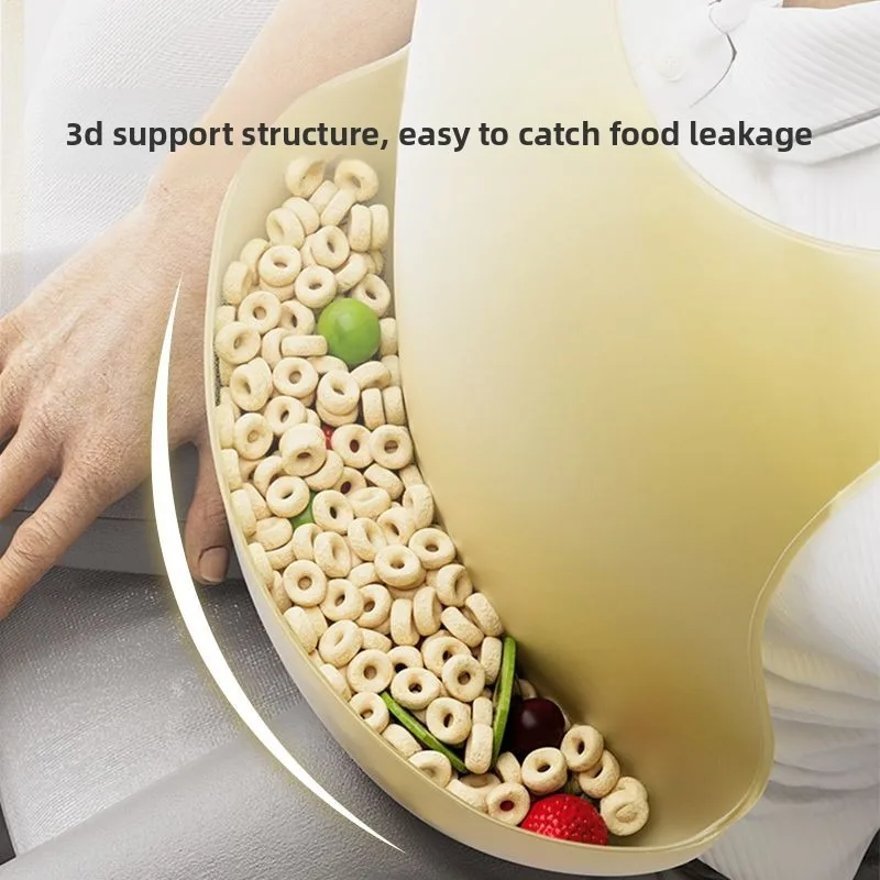 مقاوم للماء المرايل الكبار تناول الطعام كبار السن كبار السن الطعام قابلة لإعادة الاستخدام قابل للغسل لعابه الغذاء تسرب حماية تغذية غطاء سموك سهلة التنظيف