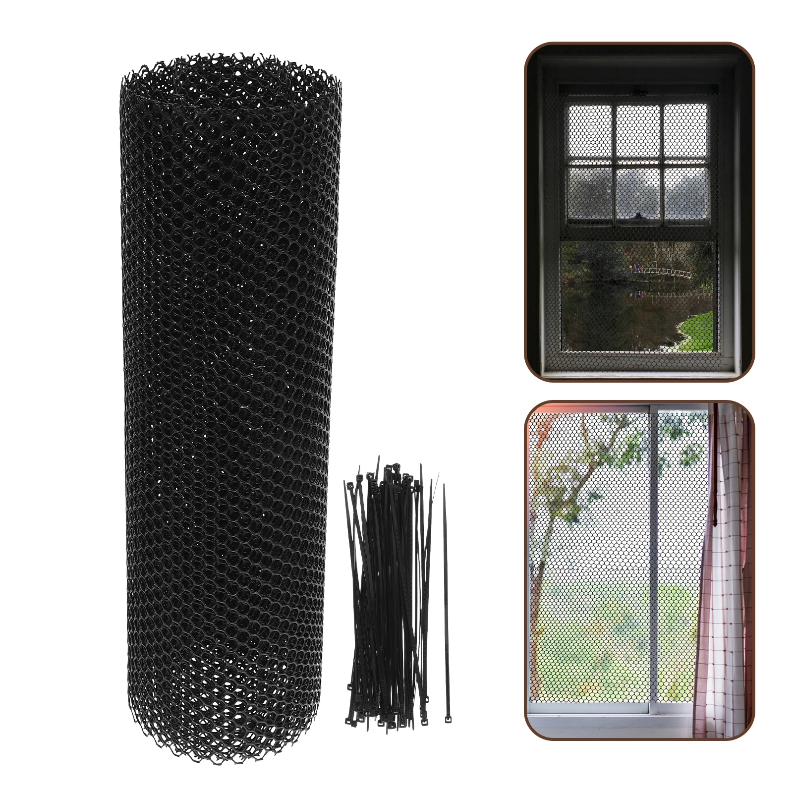 

1 Set Home Stairway Safety Net Balcony Pet Protection Sturdy Hdpe Material Easy Install For Windows Railings Outdoor