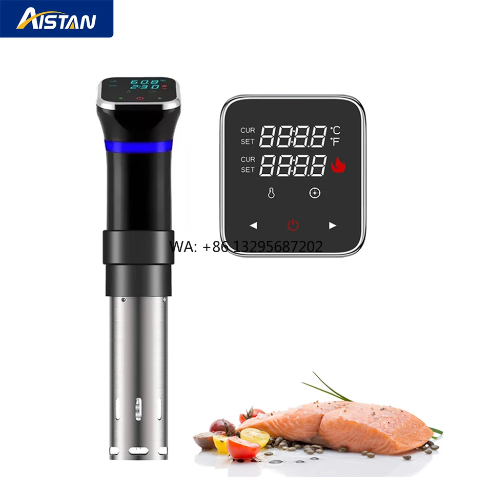 

S012 Wifi Sous Vide Machine Sous-vide Cooker Built-in LCD Recipes IPX7 Waterproof, Immersion Circulator Accurate Temperature