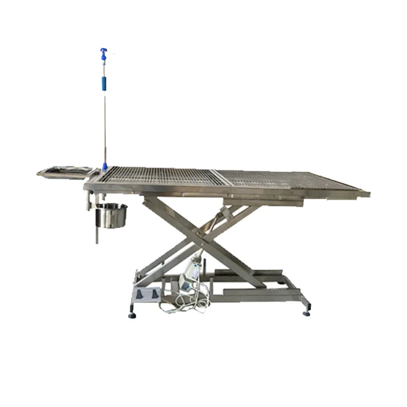 

304 Stainless Steel Electric Lifting Workbench For Pet Hospital Diagnosis And Treatment Table Veterinary Surgical Instruments
