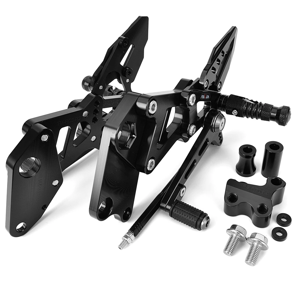 Motorfiets Verstelbare Voetsteun Achter Set Voor KTM RC390 RC200 RC125 RC 390 200 2014-2020 2021 2022 2023