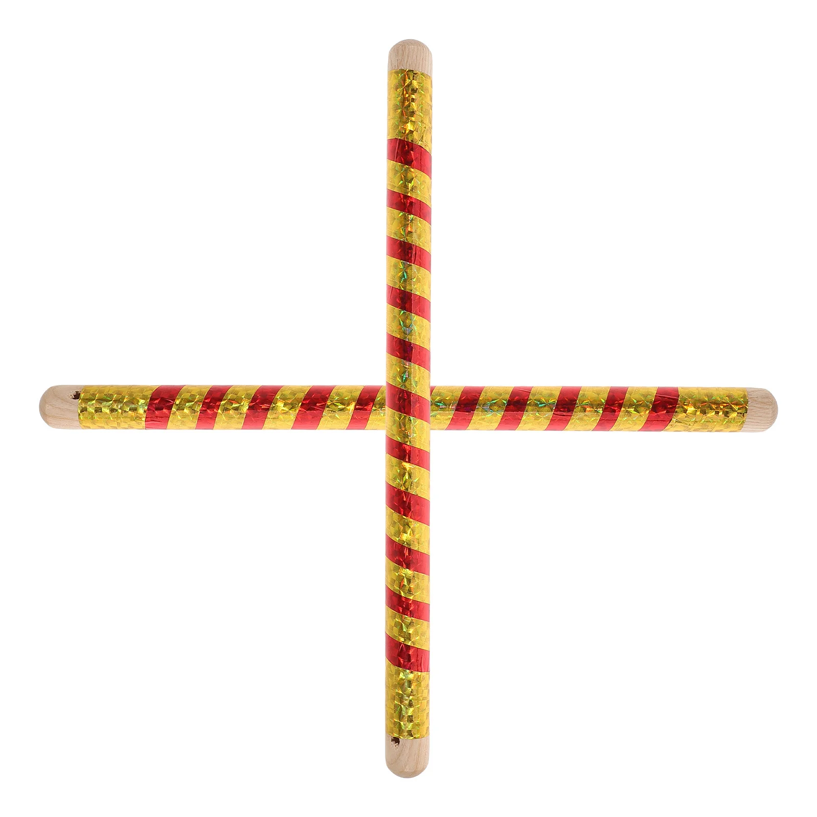 2 قطعة أعواد طبلة خشبية 32 سنتيمتر ملونة للأطفال الأطفال المبتدئين ممارسة مصغرة زحف كمين العصي أفخاذ الخشب