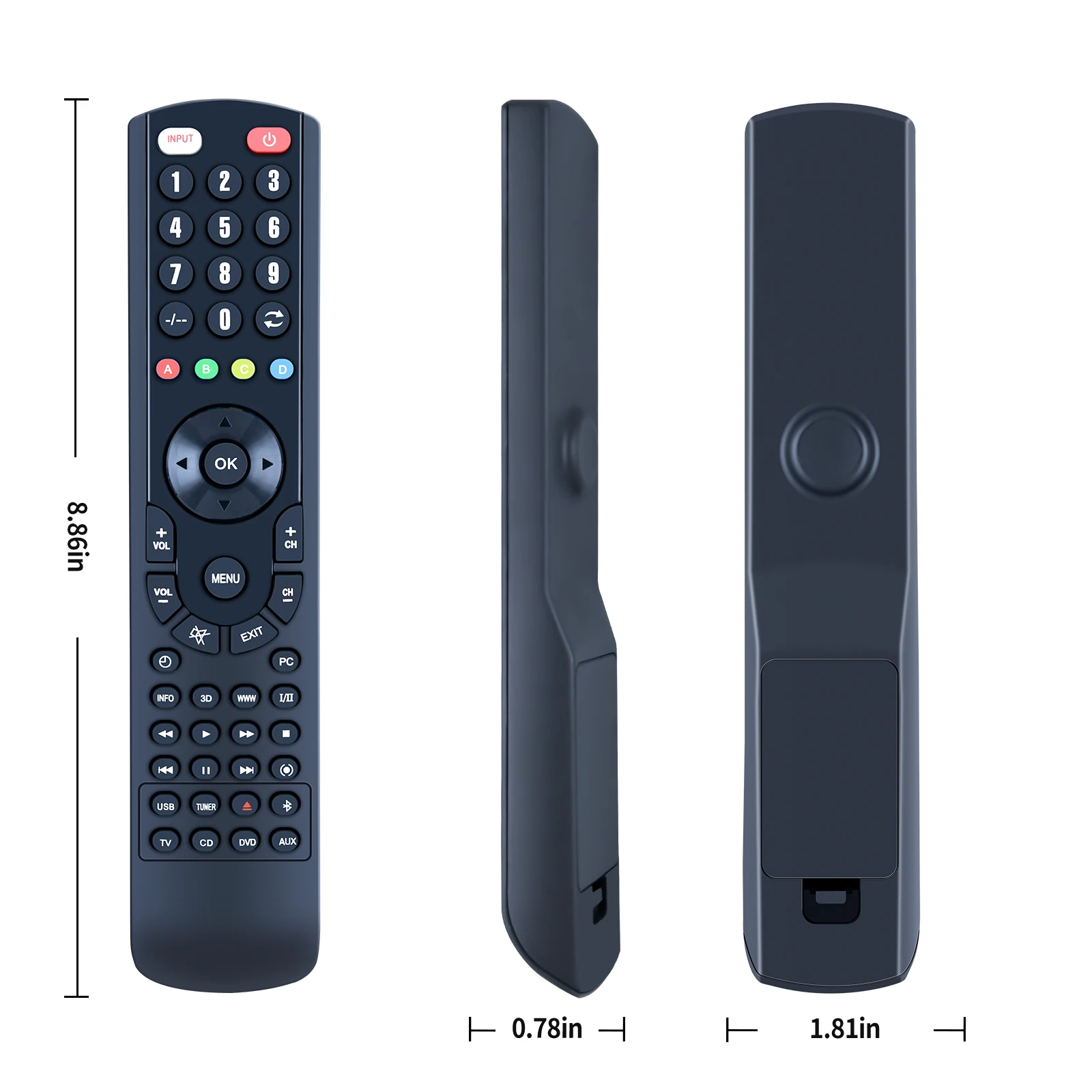 SR8 SR9 استبدال جهاز التحكم عن بعد لـ NAD C326BEE C356BEE C368 C375BEE C422 C658