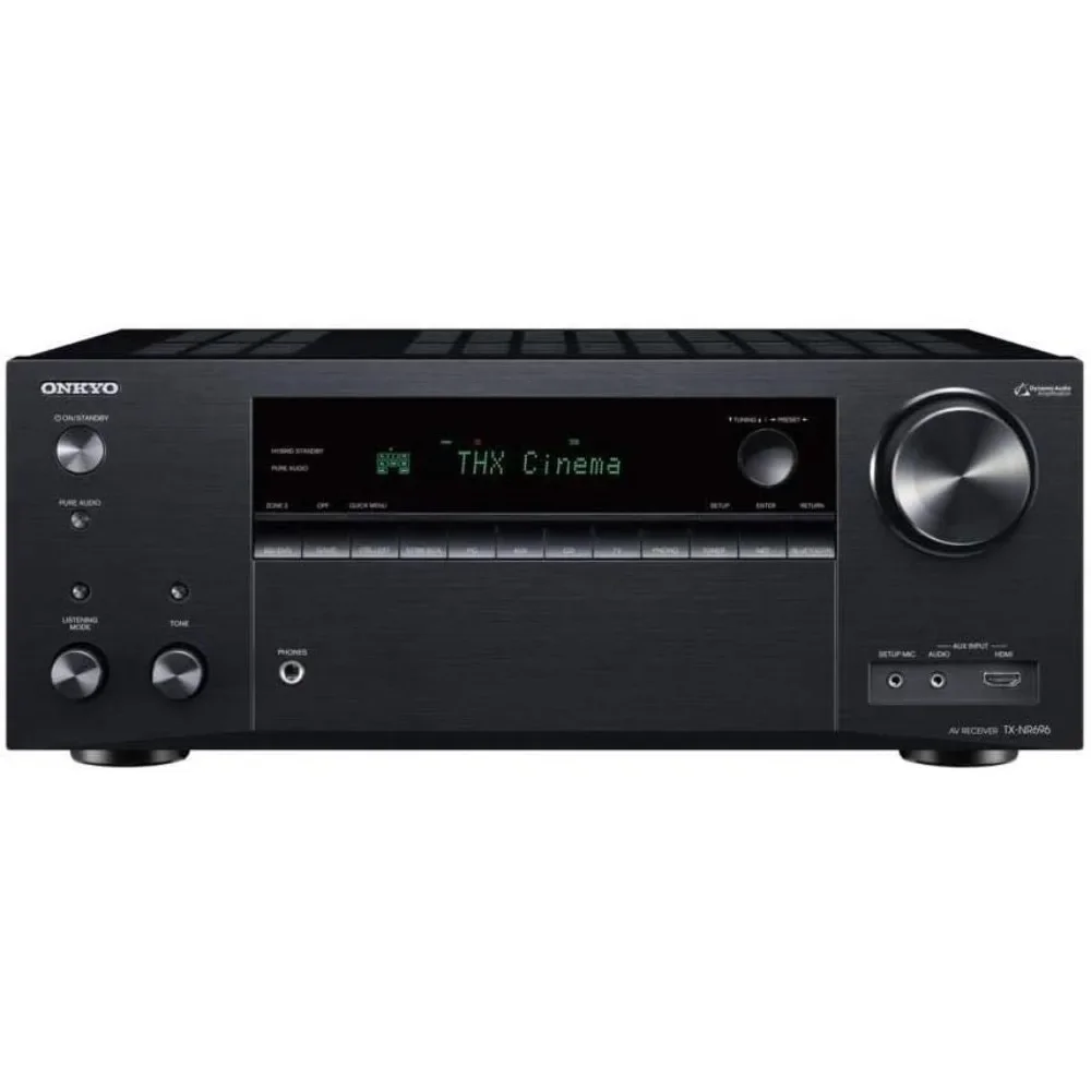 Fast Shipping.Home Audio Smart Audio and Video Receiver,  Black