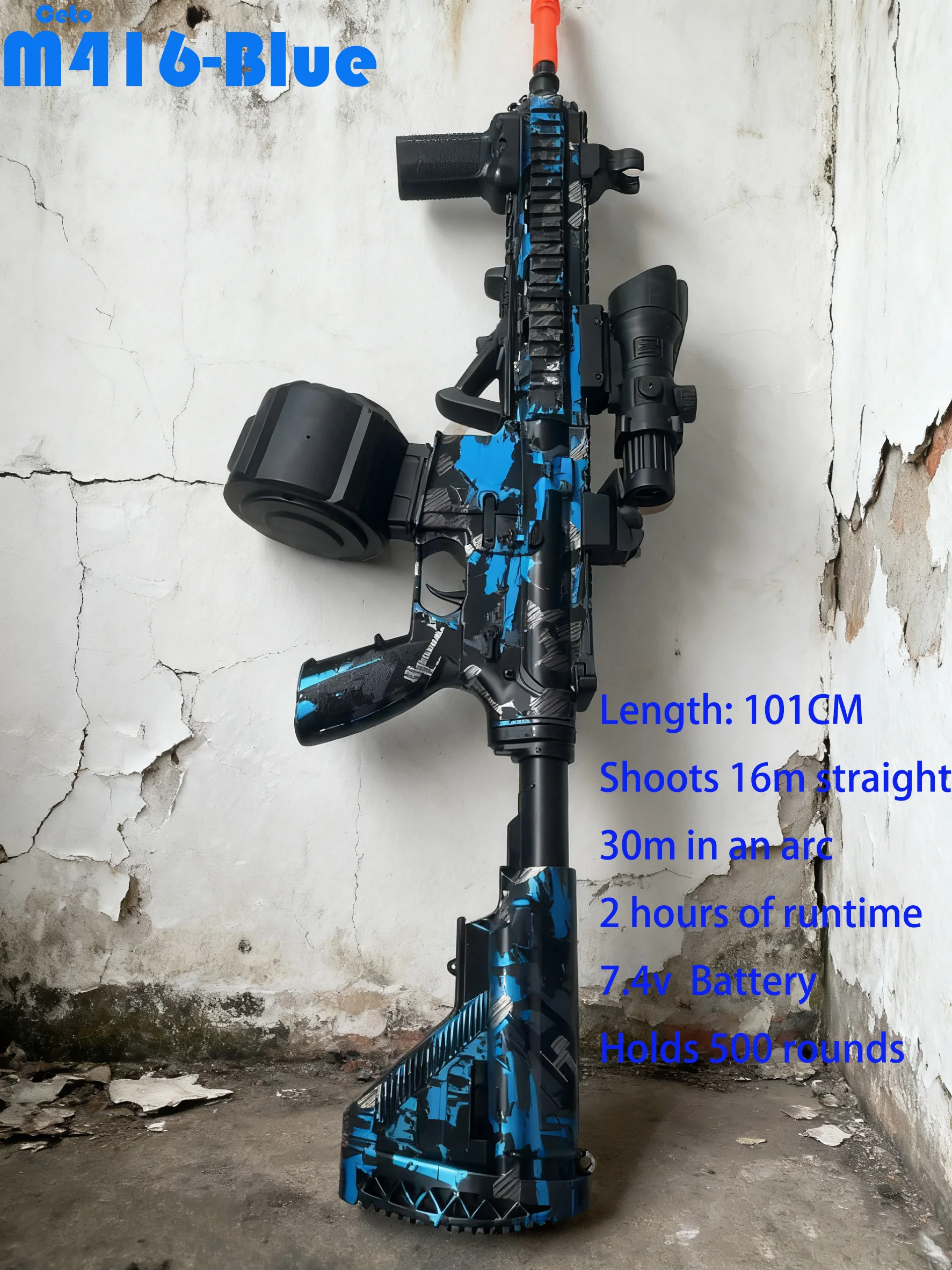 Legal bola de gel elétrica blaster auto eco amigável gel água grânulo brinquedo arma longo alcance jogo batalha ao ar livre presente para adolescentes e adultos