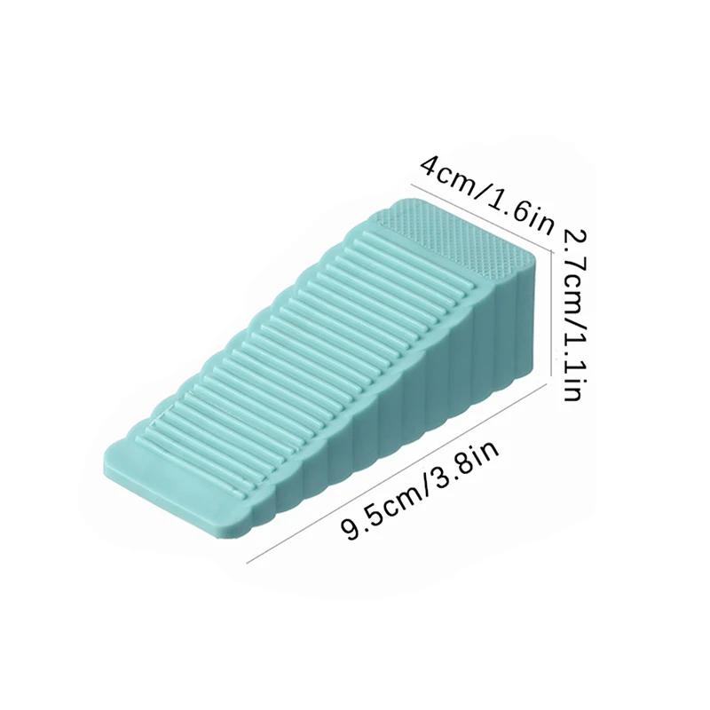 안전 실리콘 문짝 스톱 스토퍼 블록 웨지 도어 스톱 문짝, 스토퍼 홈 오피스 문짝, 후면 리테이너 충돌 방지 스톱, 6 개
