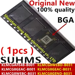 (1piece) 100% New KLMCGAFE4B-B001 KLMCG8GEAC-B001 KLMCG8WEBC-B031 KLMCG8WEBD-B031 KLMCG8GEAC-B031 KLMCG8GEND-B031 BGA