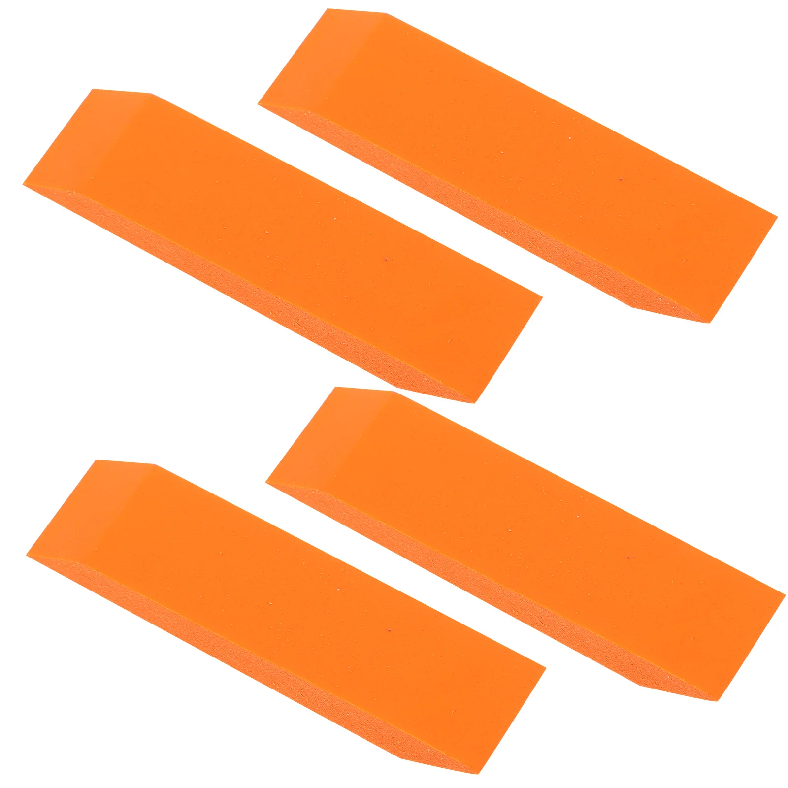 

4pcs Sneaker Cleaning Eraser Shoe Suede Eraser Angled Design Compact Rubber Block Cleaner For Outdoor