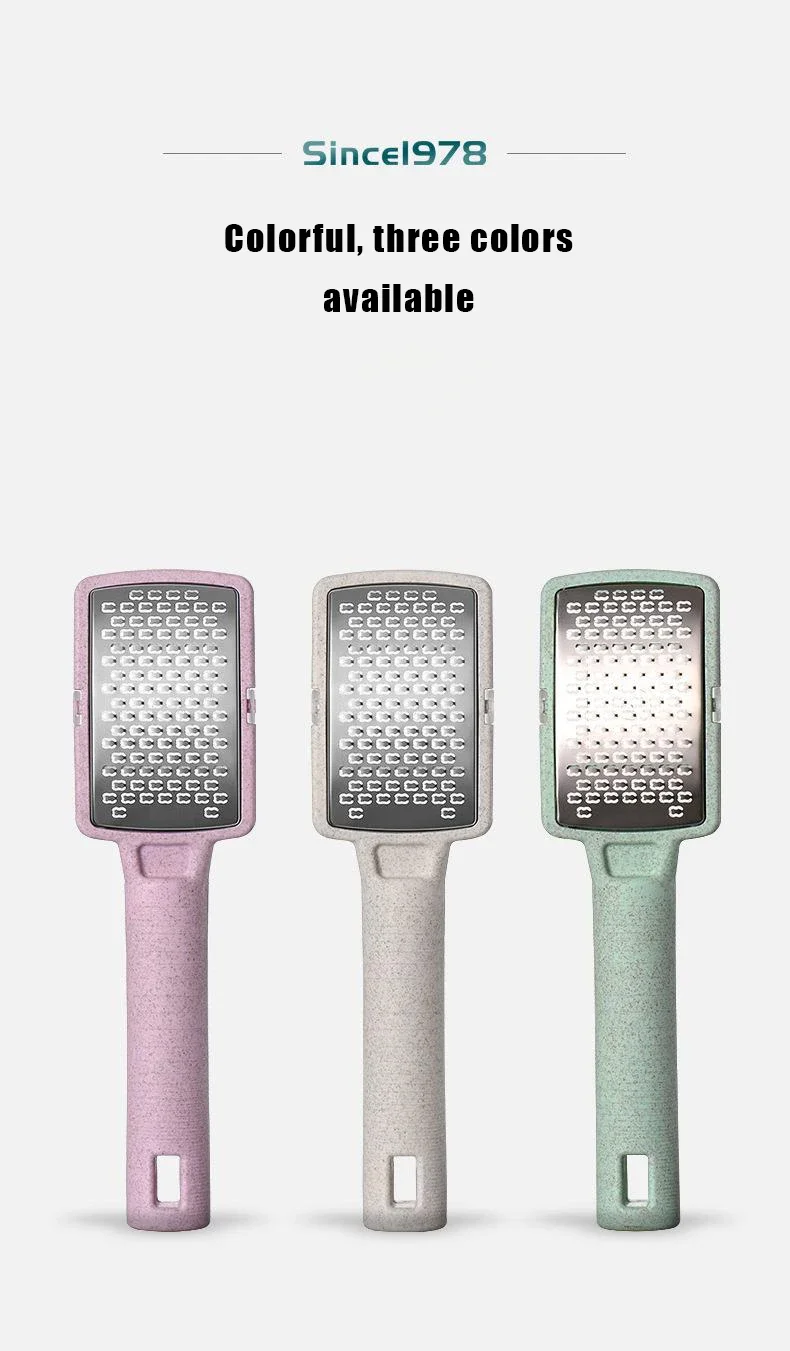 1 قطعة ملف القدم عرموش ومزيل الكالس ، فولاذ عالي الجودة أفضل العناية بالقدم باديكير سطح معدني أداة لإزالة الجلد الصلب #1