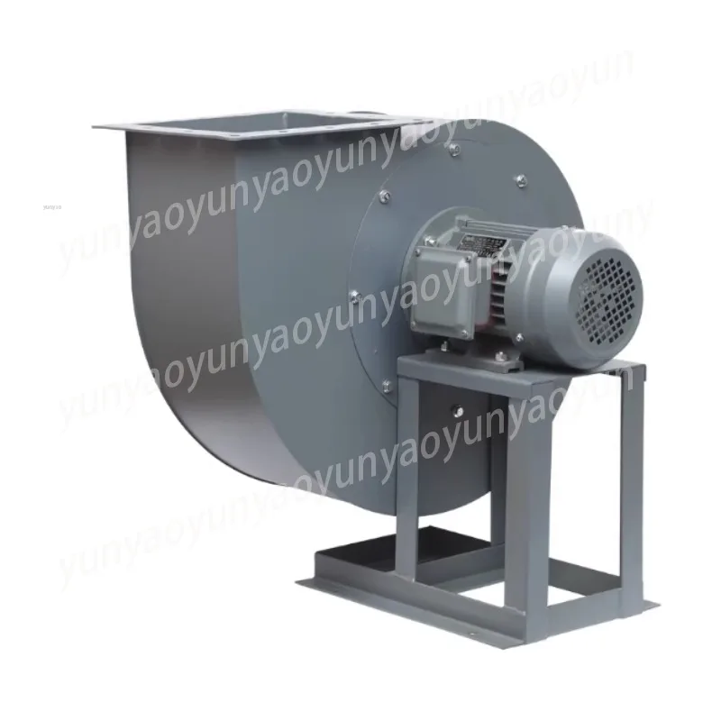 4-72 Centrifugal Fan 380V Industrial Dust Removal Ventilation Blower High Temp Resistant Boiler Exhaust