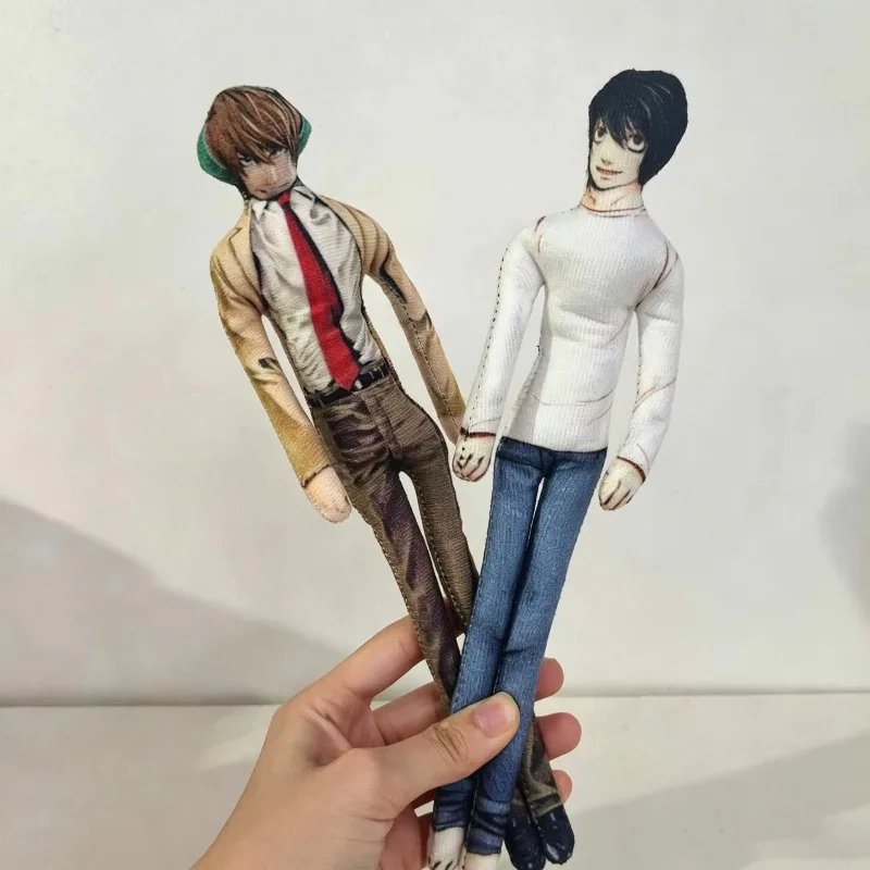 Luz de Anime Yagami L de 28 cm, Juguete Flexible para Decoración de Habitaciones, Regalo de Cumpleaños, Festividades y Navidad