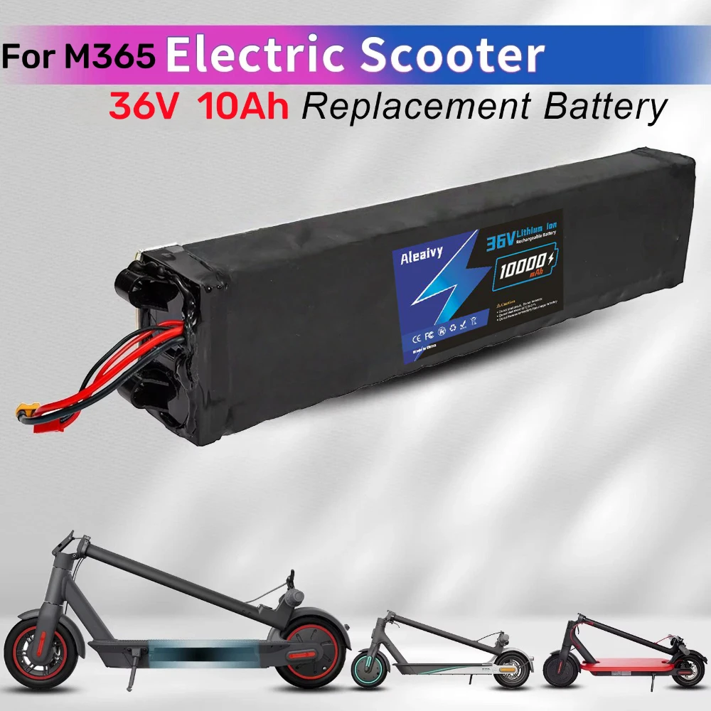 

36V 42V 10000mAh 10S3P Lithium Battery Pack for Electric Scooter Balanced Scooter Built-in BMS Protection.