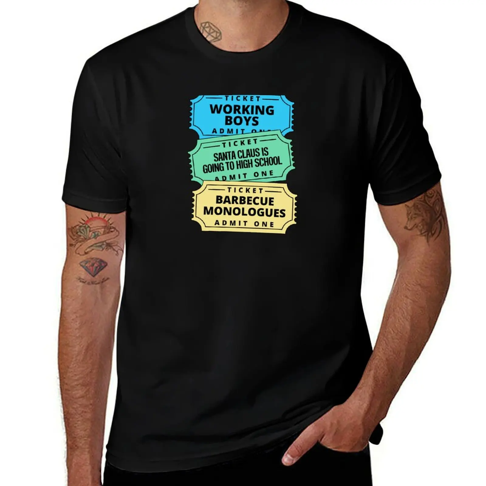 

The Hatchetfield Trilogy - Starkid T-Shirt t shirts for man cotton funny graphic t shirts for man man tshirt T-shirt