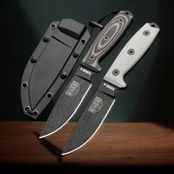 Fixed Blade Knife G10 Handles With Kydex Sheath Outdoor EDC Wild Survival Camping Hunting Hiking Hand Tools With Kydex Sheath