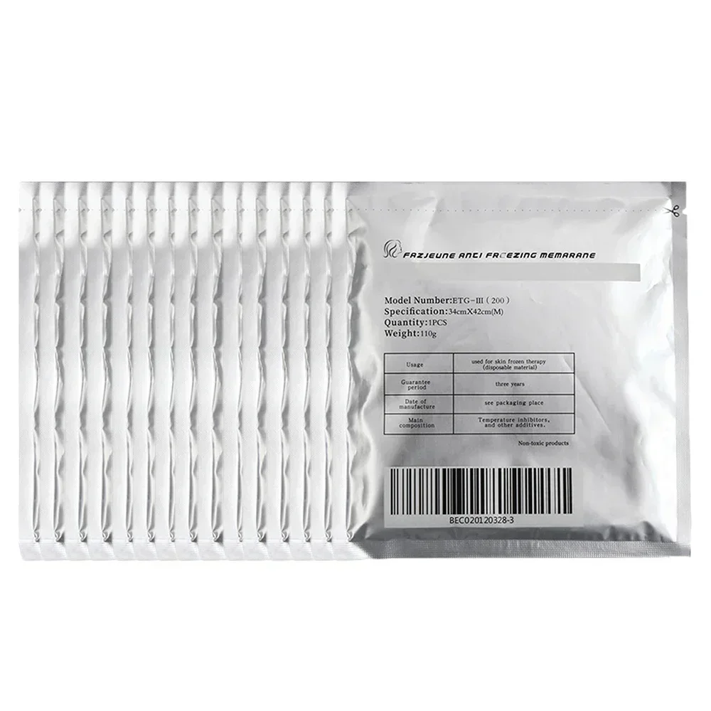 مكافحة تجميد غشاء مضاد للتجمد فيلم هلام المقرب للعلاج بالتبريد شفط الدهون التبريد البرد يبو فقدان الوزن التخسيس وسادة السيلوليت