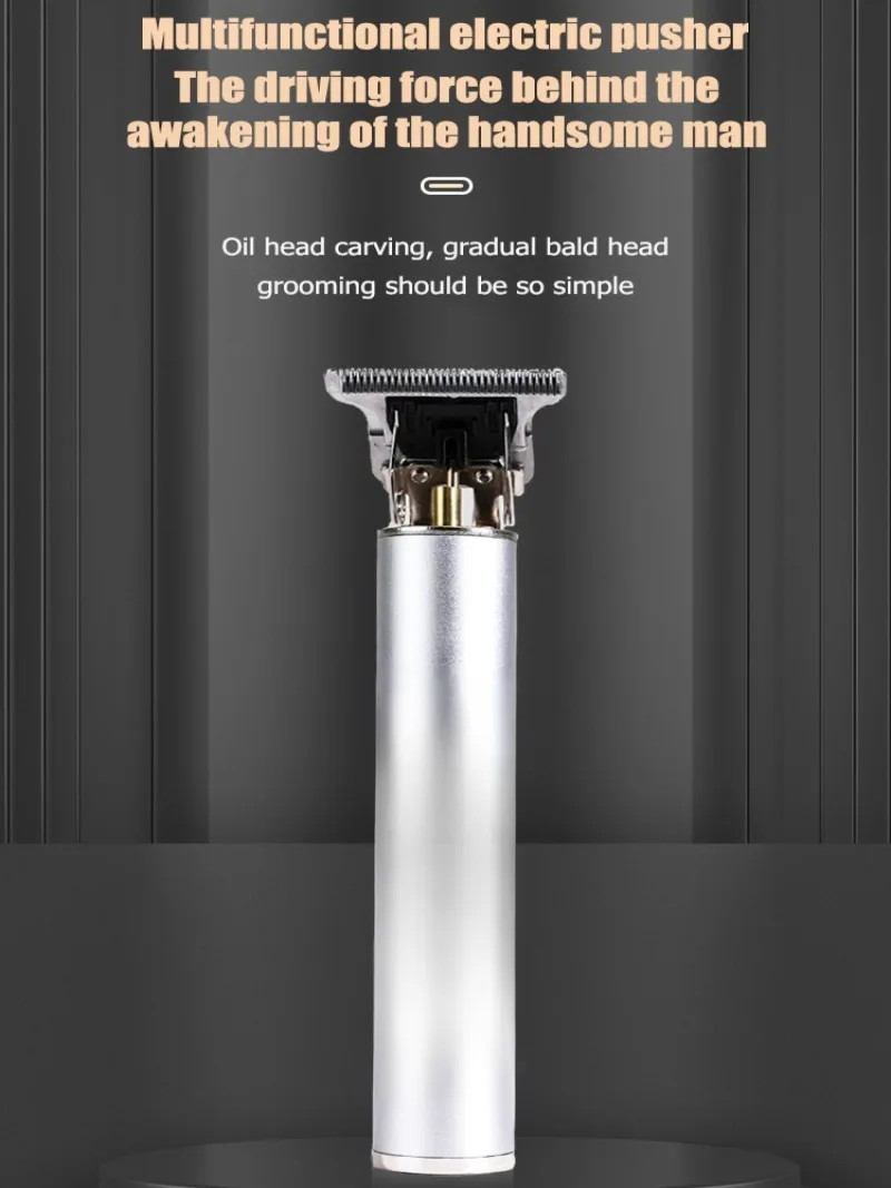 Electric Hair Clipper Rechargeable Haircut Machine Waterproof Hair Trimmer Usb Rechargeable Shaver