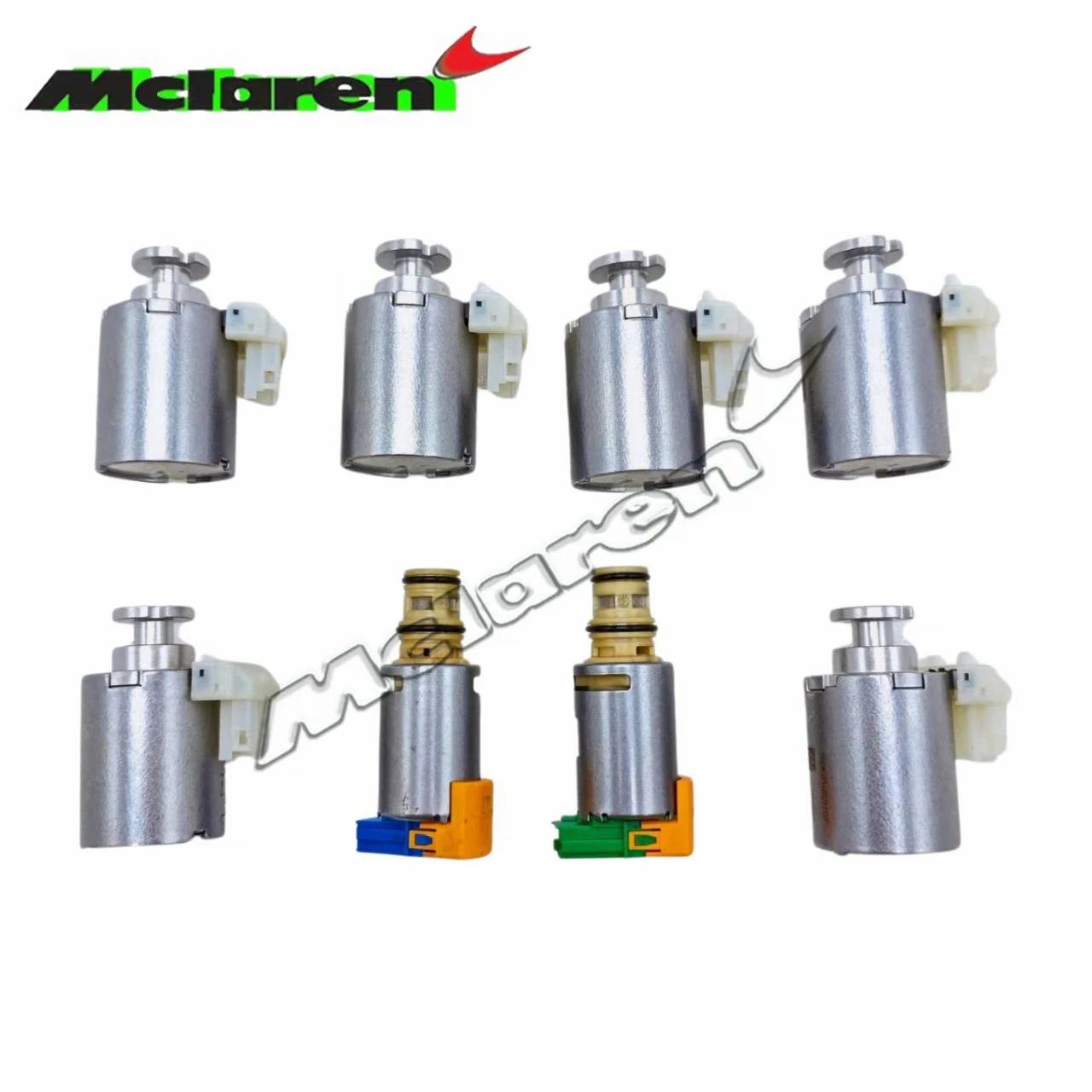 

8Pcs Genuine New 10R60 10R80 Automatic Transmission Solenoid Kits for Ford Raptor F150 Mustang Roadrunner 2.2 Explorer
