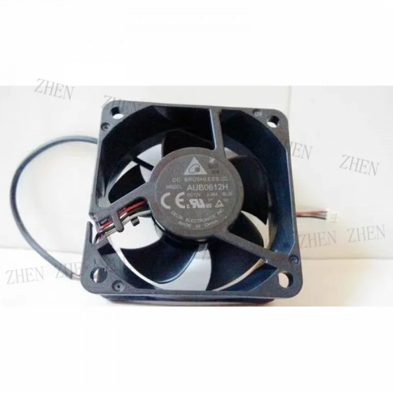 

Y FOR Delta AUB0612H 6025 DC12V 0.36 6CM 3-Wire Silent Cooling Fan