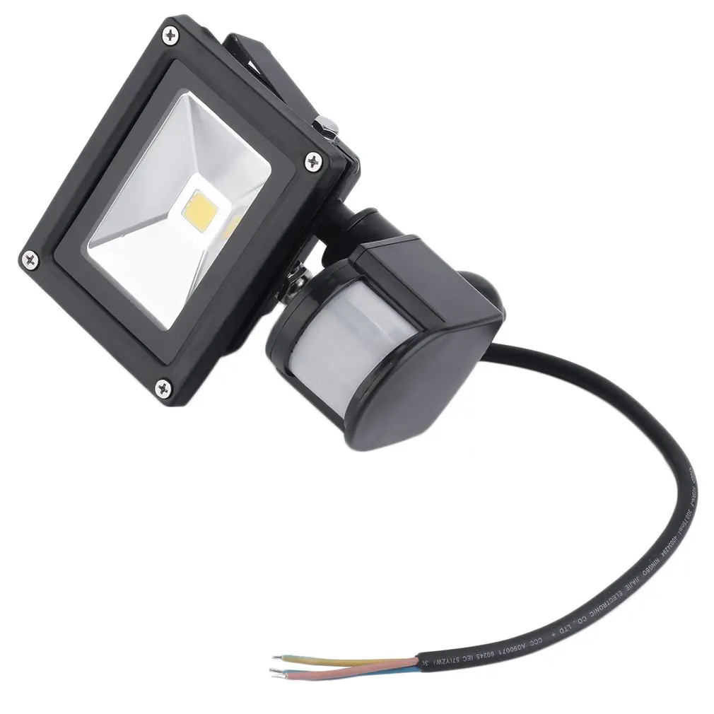 

Hot 10W LED Flood Light IP65 PIR Motion Sensor Home Garden Security Lamp arrival New