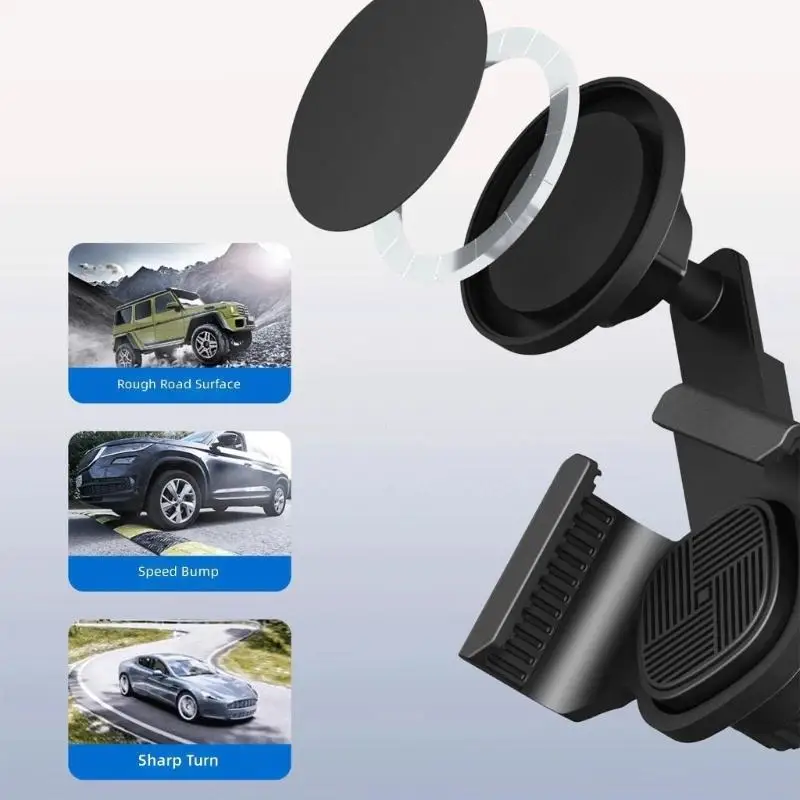 Y1UB Phone Holder for Model 3 Y Stretchable Stand Brackets Smartphone Support Holder