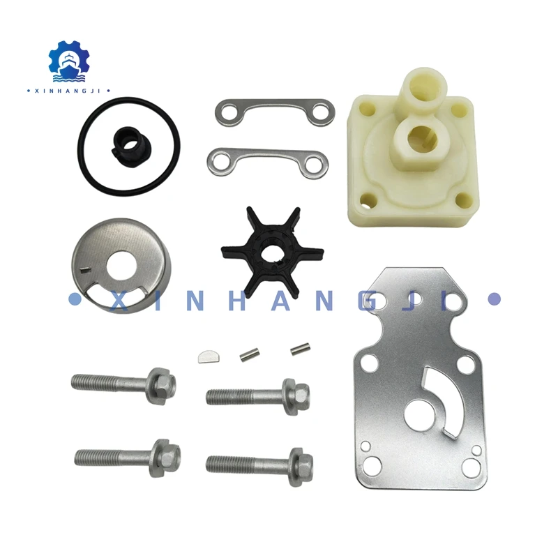 

Water Pump Impeller Kit 6AH-W0078 For Yamaha 4 Stroke 15 20 HP Outboard F15C F20 6AH-W0078-00 6AH-W0078-A2 18-3479