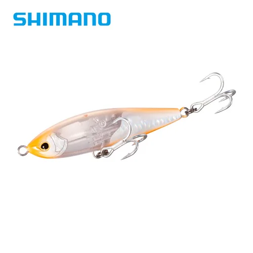 Imagen 1 del producto Nuevo cebo SHIMANO Original OCEA HEAD DIP XU-T14U cebo de superficie de agua señuelo de pesca en el mar cebo lápiz grande 140F