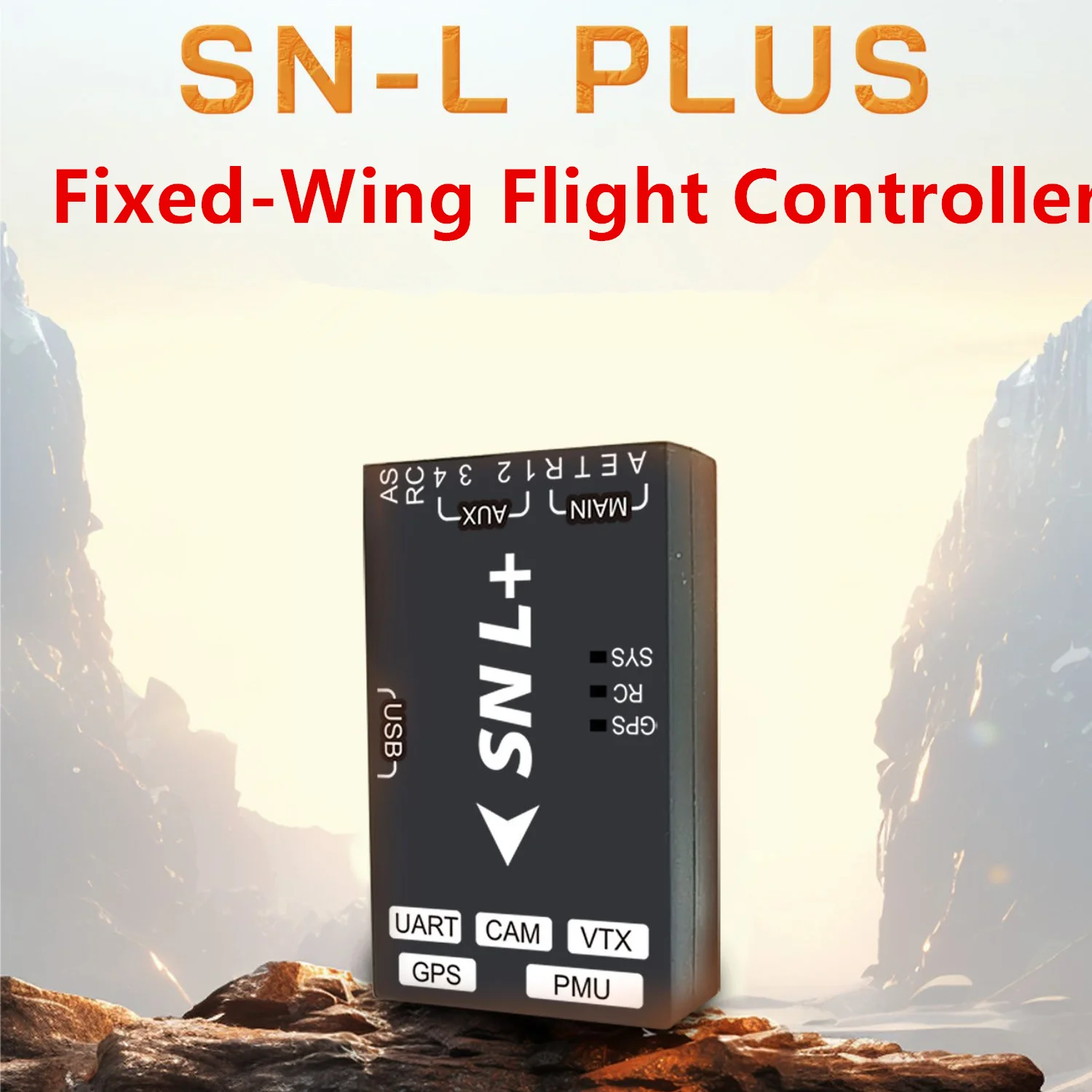 LEFEI SN-L+ SNL+ Flight Controller HD OSD MAVLINK M10 GPS Combo Set For DJI Air Unit RC Airplane Fixed-Wing Drone DIY Parts