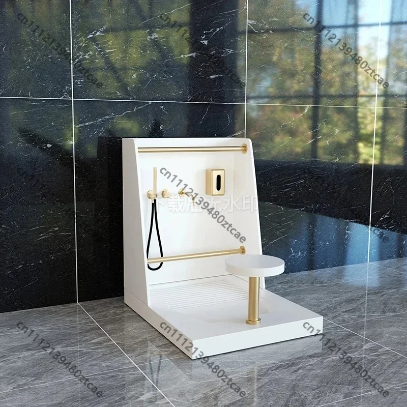 Portable Wudu Ablution Foot Washer Device Comfortable Washing Tool For Prayer Room Mosque Bathroom Sink Use
